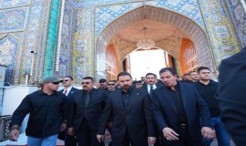 الزيدي يزور الكاظمية ويشارك بتشييع المرجع الراحل "الفياض"